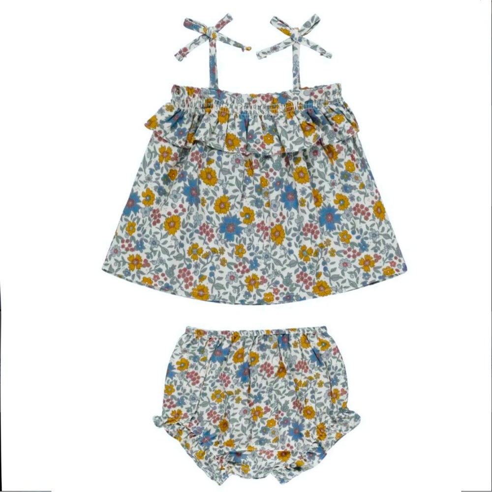 NWT Angel Dear 2-Piece Floral Outfit